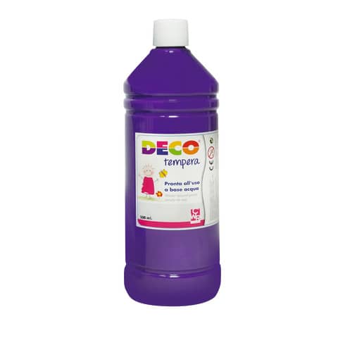 Tempera in flacone Deco 500 ml - violetto - PF550/30